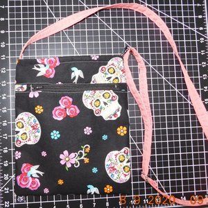 Lined Crossbody Bag-Handcrafted